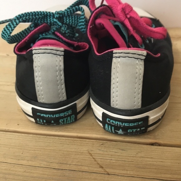 Converse All Star Oxford Loopholes Girls Canvas Shoes size 13 - Picture 5 of 9